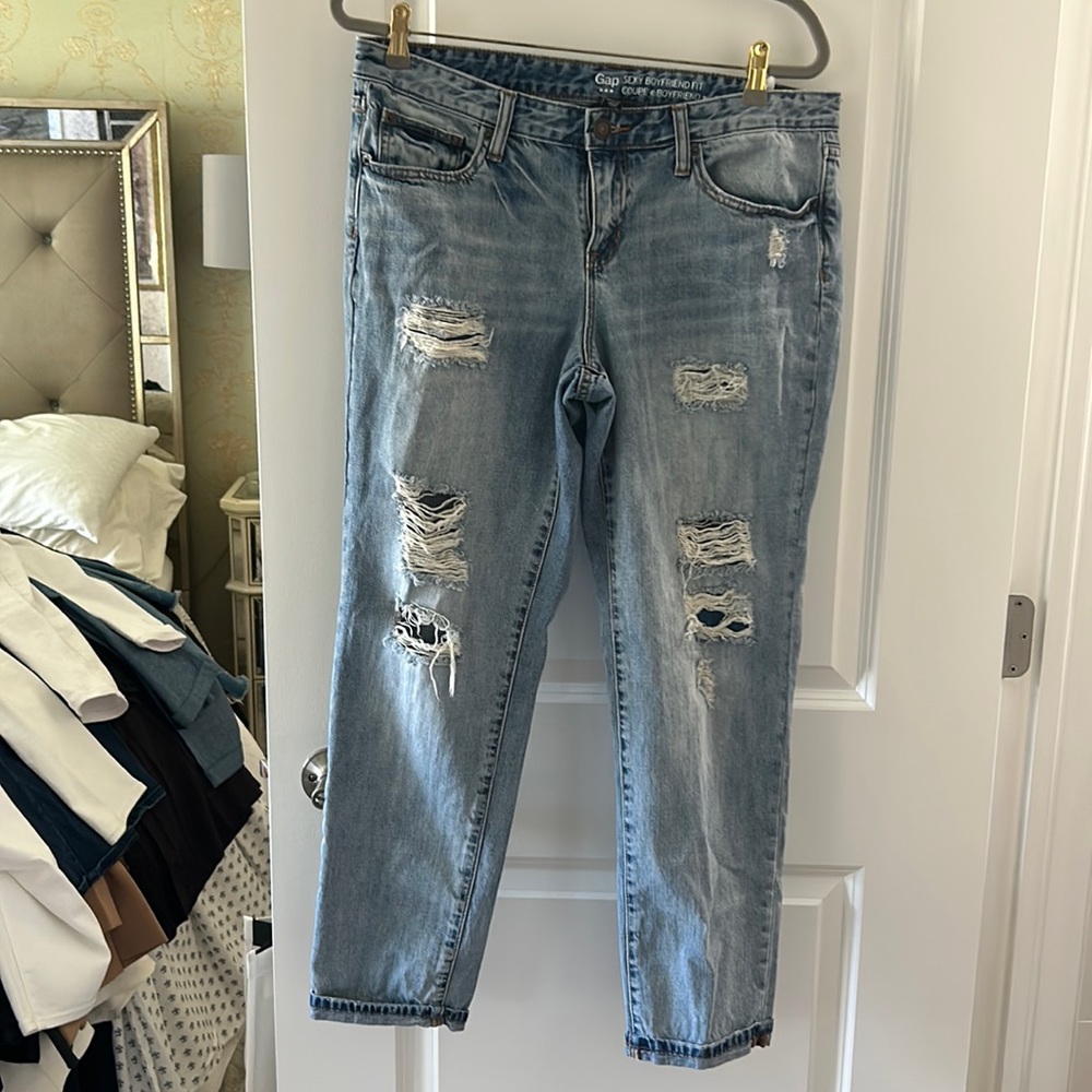 Gap boyfriend jeans size 12 waist 31R